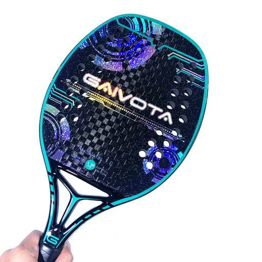 High-performance Beach Tennis Racquet with Carbon Fiber and Rough Surface