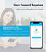 Electronic Door Lock with Remote Control and Waterproof Protection