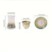 Premium quality material, made from high-quality titanium, durable, heat-resistant, and dishwasher safe
