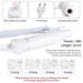 Compact and lightweight design for easy at-home or travel use