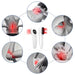 Includes continuous wave (CW) and pulsed wave (PW) settings