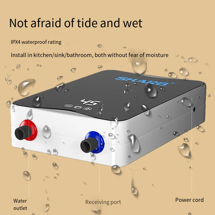 Instant Hot Water Heater 5500W for Kitchen & Bathroom