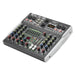 Mini 6 Channel Bluetooth Audio Mixer with 48V, 99 DSP, USB Recording for Karaoke - FLUXA