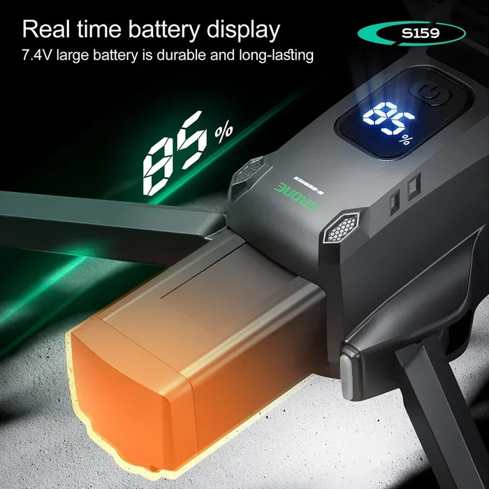 Foldable GPS Drone with 8K Lens & Obstacle Avoidance