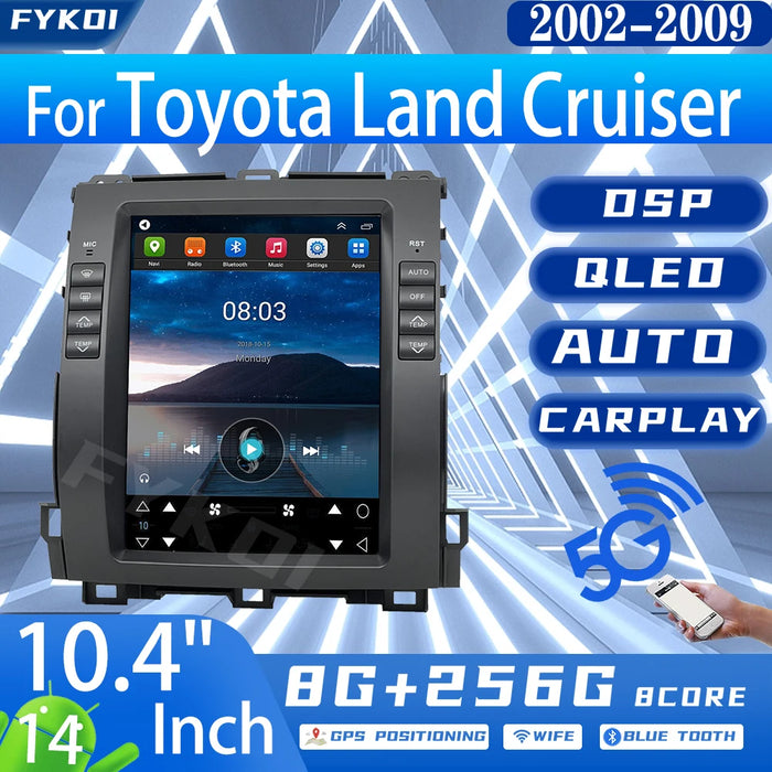 10.4" Android Car Stereo, GPS, CarPlay, WiFi, 4G