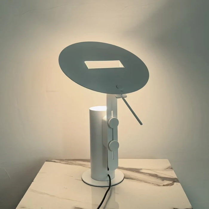 Silvery Rainbow Desk Light for Living Room Decor