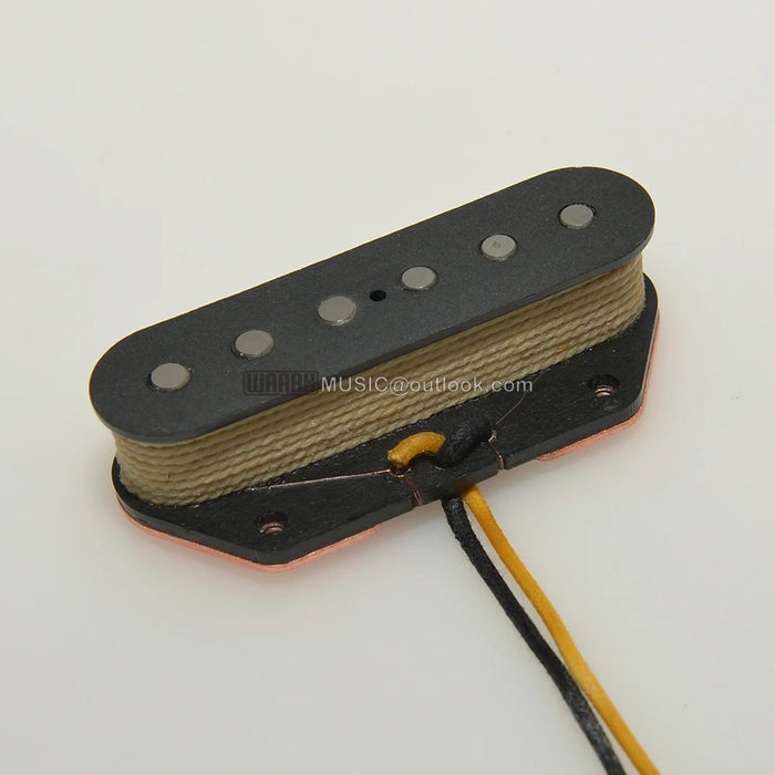 High-quality Alnico 5 and Alnico 3 electric guitar pickup with nickel cover for TL-style guitars, offering vintage tone and balanced sound