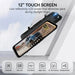170° wide viewing angle front and rear cameras
