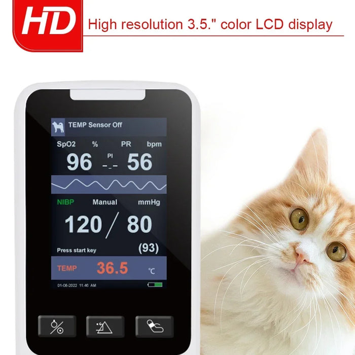 Portable Patient Monitor for Adults, Kids, and Vets