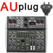 99 DSP Effects 6 Channel Bluetooth Audio Mixer with 48V, USB, PC Play & Record - FLUXA
