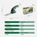 Safe and easy-to-handle cordless trimmer with LED power indicator