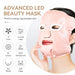 Facial LED Mask with Yellow Light Therapy to Whiten Skin and Improve Dullness