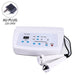 Package includes main beauty machine, ultrasound probes, manual, and power cord