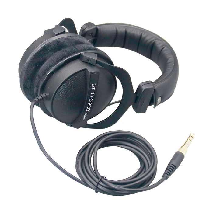 Closed-Back 250Ω Wired Headphones for Mixing & Recording 250 ohm