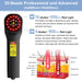 Handheld cold laser therapy device for pain relief and healing