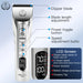 Cordless Pet Grooming Clipper with USB Charging Cable and Cleaning Brush