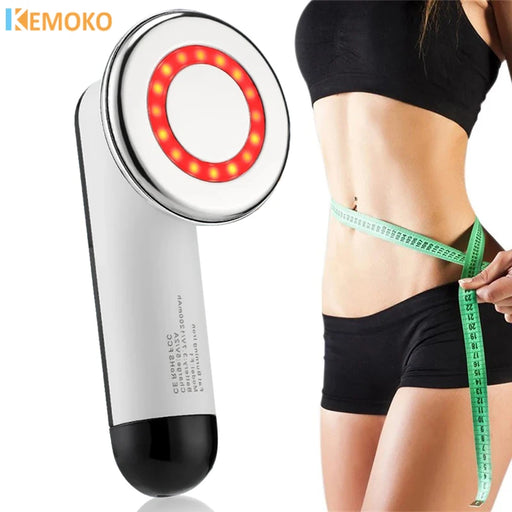 Ultrasound Cavitation EMS Body Slimming Massager with Micro-Current & Red Light Therapy