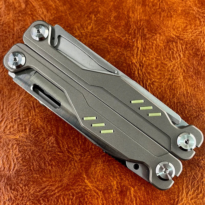 Portable Titanium Alloy Multi-tool for Outdoors