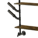 Perfect for showcasing favorite spirits and adding character to any living room or kitchen