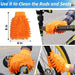 Portable and compact design for at-home or on-the-go cleaning