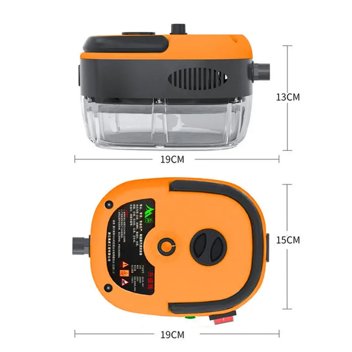 Handheld 2500W Steam Cleaning Machine for Kitchen & Car  orange