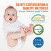 Easy to Clean Waterproof Crib Mattress for Infants and Toddlers