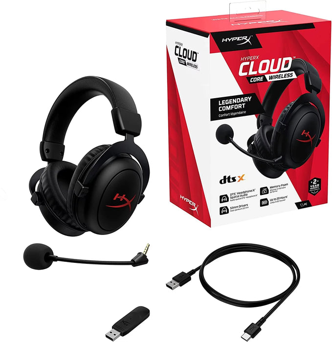 Head Mounted Wireless Gaming Headset with Surround Sound