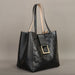  Elegant geometric pattern and letter decoration with secure cover closure 