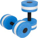 High-performance water dumbbells for a total body workout in the pool
