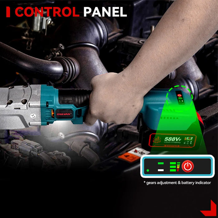 1000N.M Electric Ratchet Wrench with Brushless Motor
