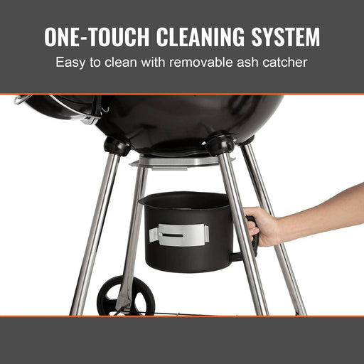 Lightweight and portable charcoal heating stove for camping and picnics