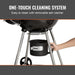 Lightweight and portable charcoal heating stove for camping and picnics