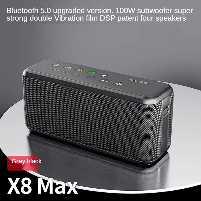 TWS Bluetooth Speaker with Subwoofer, 20000mAh, 100W Output