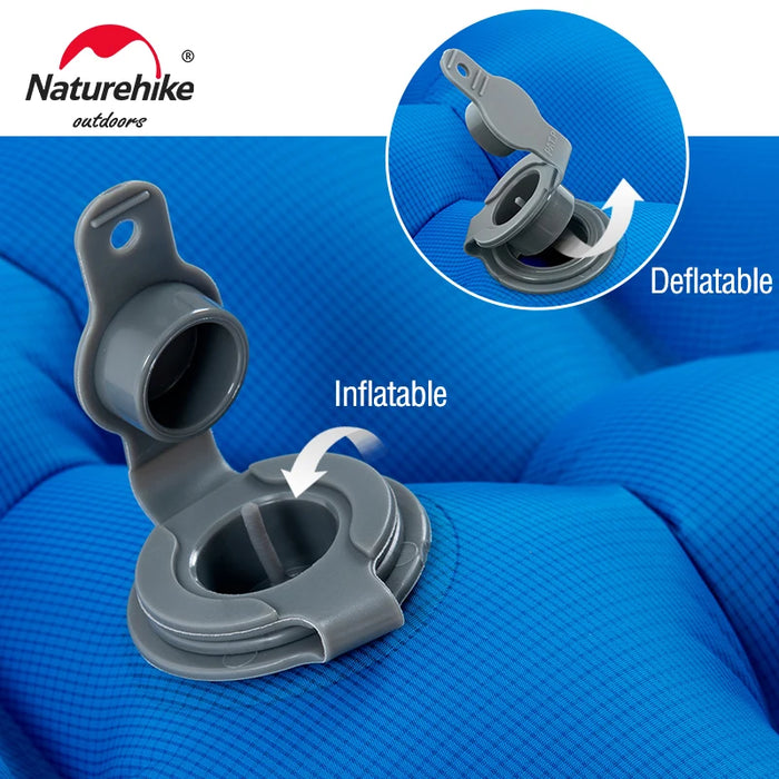 Compact Self-Inflating Air Mattress for Outdoor Adventures
