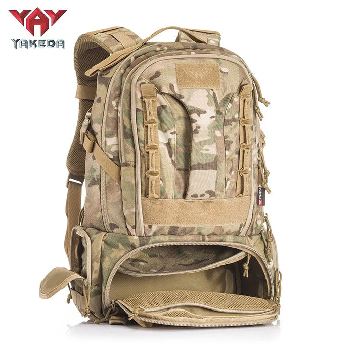 Large Waterproof Outdoor Hiking Backpack – Green CP
