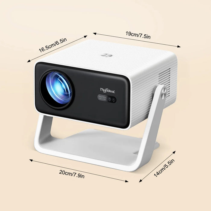 Smart 4K Mini Projector with Android and WiFi