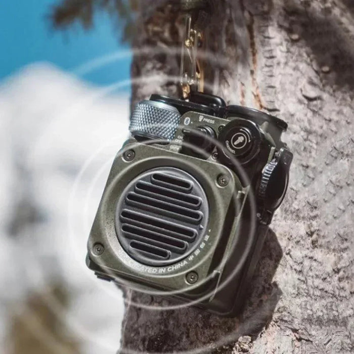 Compact Waterproof Bluetooth Speaker for Travel & Hiking