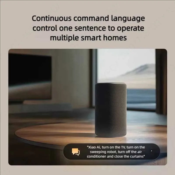 AI Smart Bluetooth Speaker with Voice Control & Infrared