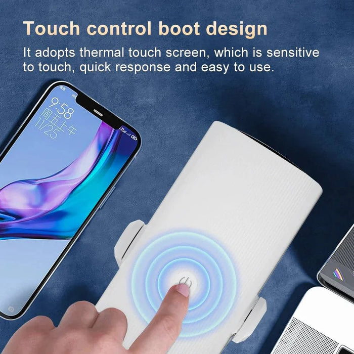 4K Smart Projector with Android 11, Built-in Battery, Bluetooth Speaker, WiFi, Auto Focus (AU Plug) - FLUXA