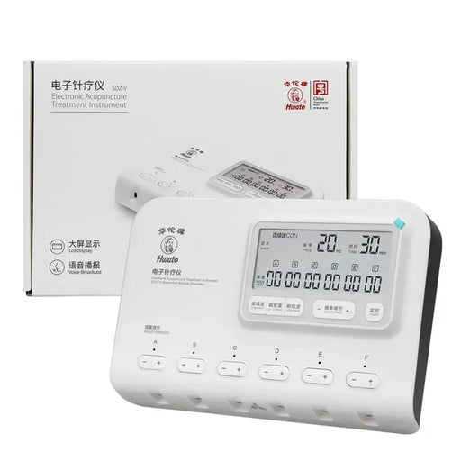  Advanced electroacupuncture stimulator that combines traditional acupuncture principles with modern electronic therapy for pain relief and muscle recovery 
