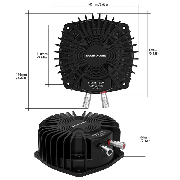 50W Bass Shaker for Home Theater & Gaming