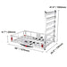 Hitch Cargo Carrier with Foldable Ramp 119x71x15 cm - FLUXA
