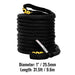 Essential Double Braided Nylon Tow Rope for Safe and Efficient Recovery