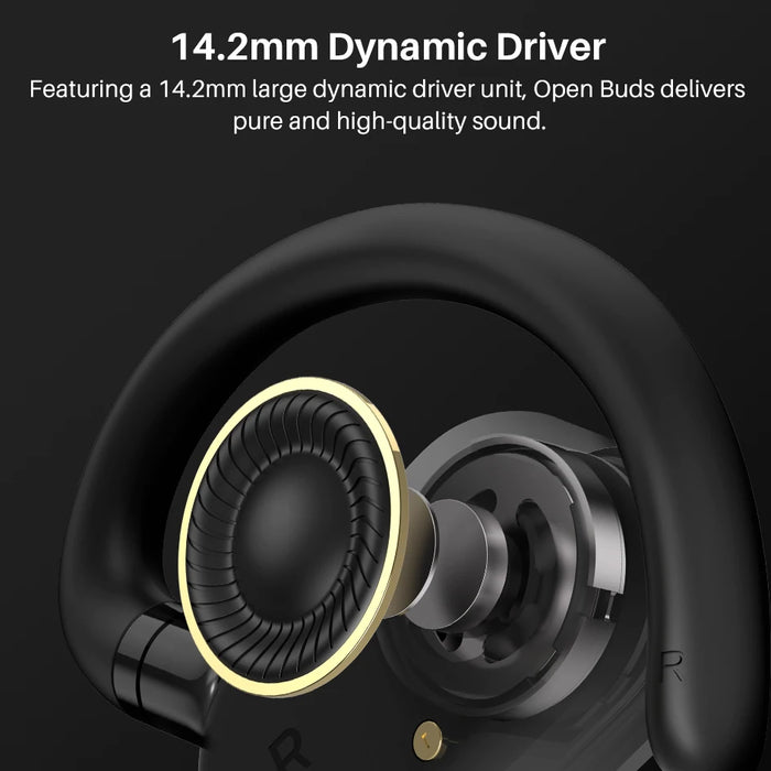 Waterproof Open Ear Bluetooth Headphones for Driving & Sport