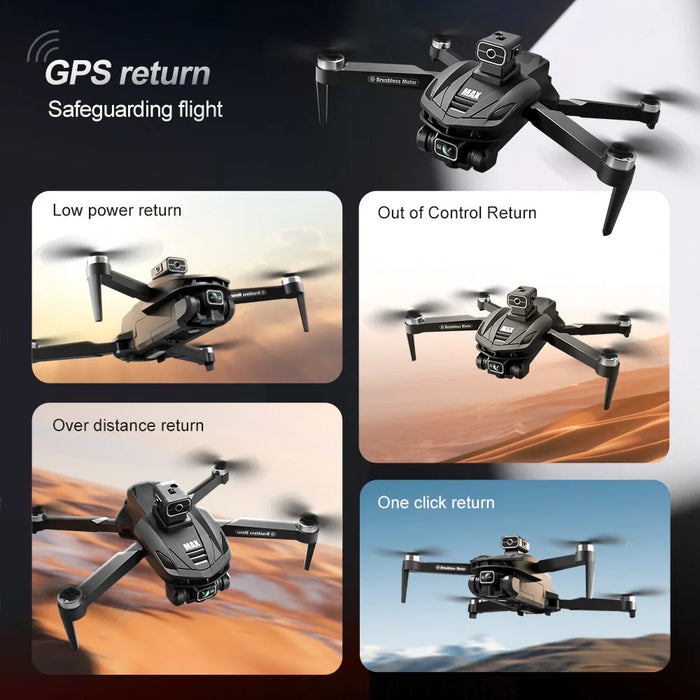 8K Professional GPS Drone with 5G WiFi & Obstacle Avoidance