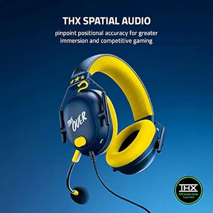 Wired Gaming Headset with 50mm Drivers & Detachable Mic
