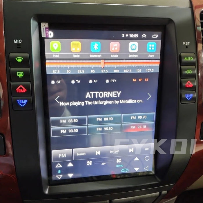 10.4" Touch Car Radio, Android 13, CarPlay, 4G, Bluetooth