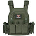 Multiple Storage Pouches Tactical Plate Carrier Vest for Organized Gear Storage