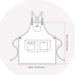 High-quality PU leather apron with crossback strap design to reduce neck strain for professional barbers, baristas, chefs, and artisans
