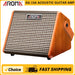 A rechargeable 15W dual channel acoustic guitar amplifier with Bluetooth speaker